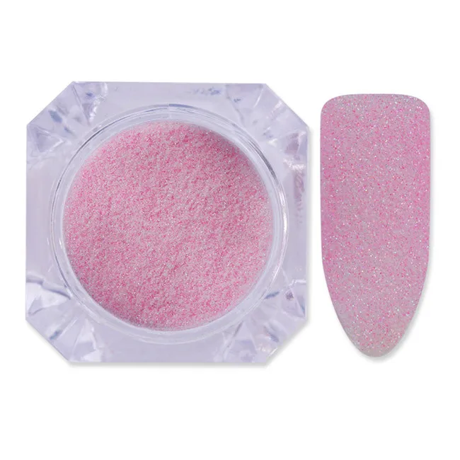 1g Holo Sugar 11 Sandy Sugar блеск для ногтей порошок жемчуг минеральная пыль матовый светильник цвет розовый серия пигмент для ногтей Дизайн ногтей украшения - Цвет: 1g Holo Sugar 11