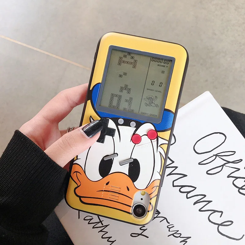 Чехол для телефона Микки, Минни, Дональд Дейзи Дак для iPhone 7, 8, 6, 6s Plus, мягкий чехол из ТПУ для iPhone X, XS, Max, XR, 10, Fundas