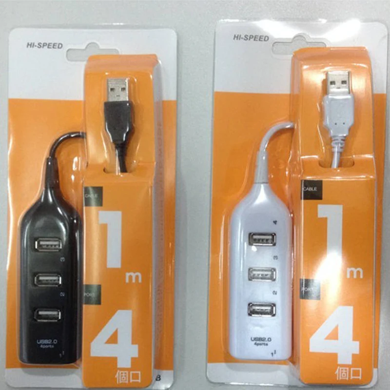 Портативный usb хаб 2 0 с 4 портами OTG концентратор сплиттер 480 Мбит/с мульти