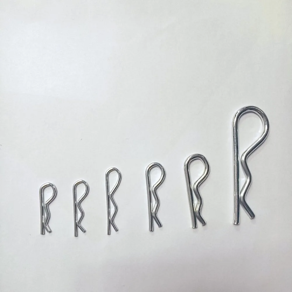 150 шт./компл. Антикоррозийная сцепка для волос зажим R пружина из сплит хлопка