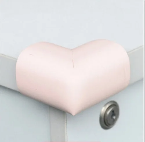 Pink 4 шт./лот, мягкий безопасный уголок для детей, защитная накладка на угол стола, защита для детей, защита для детей - Цвет: Pink