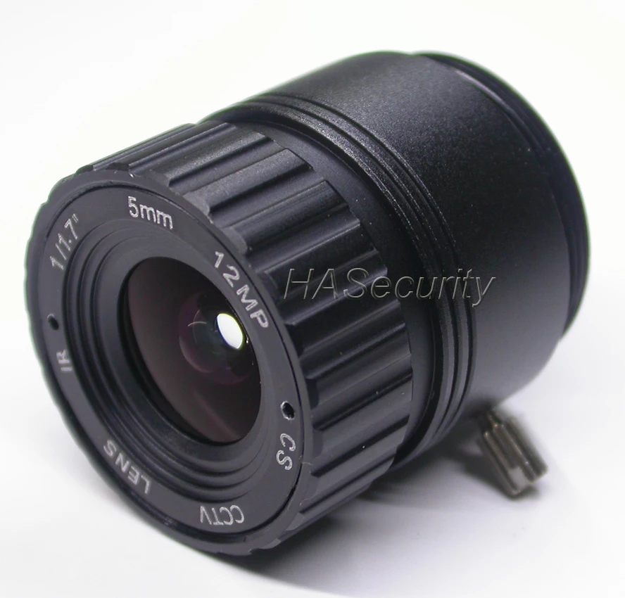 5 мм CS крепление 12MP 1/1.7 &quotF2.0 объектив для CCTV IP камера Монтажная сборка |