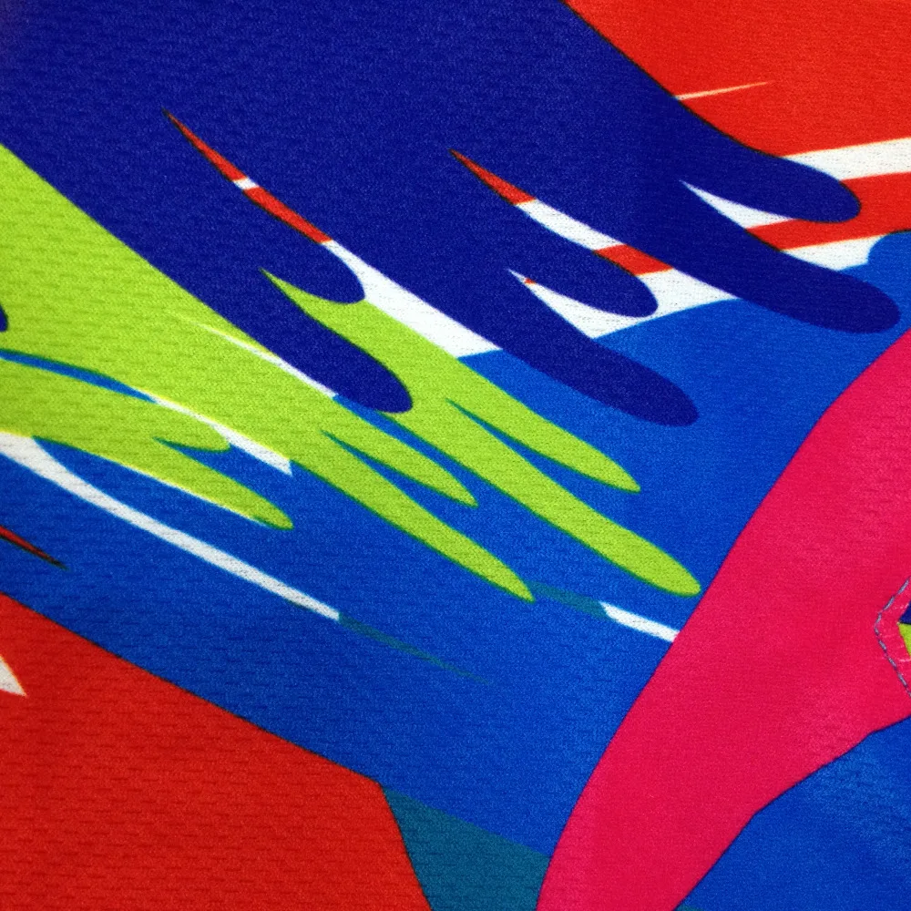 Фурия гонки 2017 Красочные печати длинные горные трикотажные изделия мотоцикл