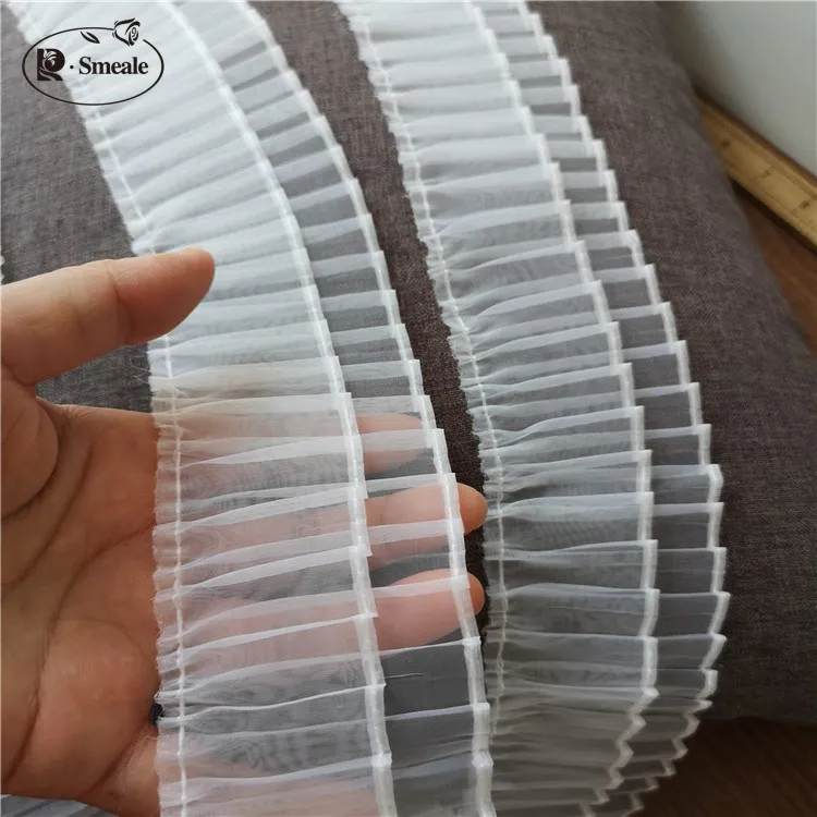 5 ярдов/партия длиной 6 см из органзы|Кружево| |