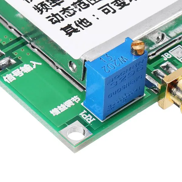 LEORY AD8367 500 МГц RF широкополосный усилитель сигнала модуль 45 дБ линейный переменный