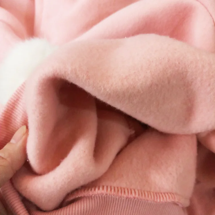 Одежда для маленьких мальчиков и девочек новый вельветовый свитер с кроличьим