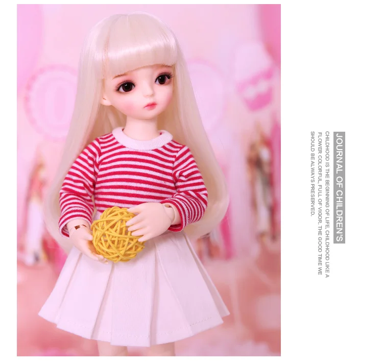 BJD одежда 1/6 BambiCrony Vanilla Littlefee Yosd Ai Body BJD SD милое платье красивый кукольный наряд аксессуары для кукол