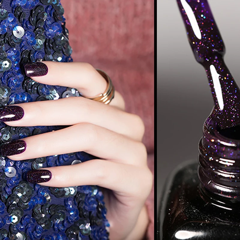 Huration неоновый гель покрытые лаком ногти искусство Счастливый Цвет Глазурь УФ