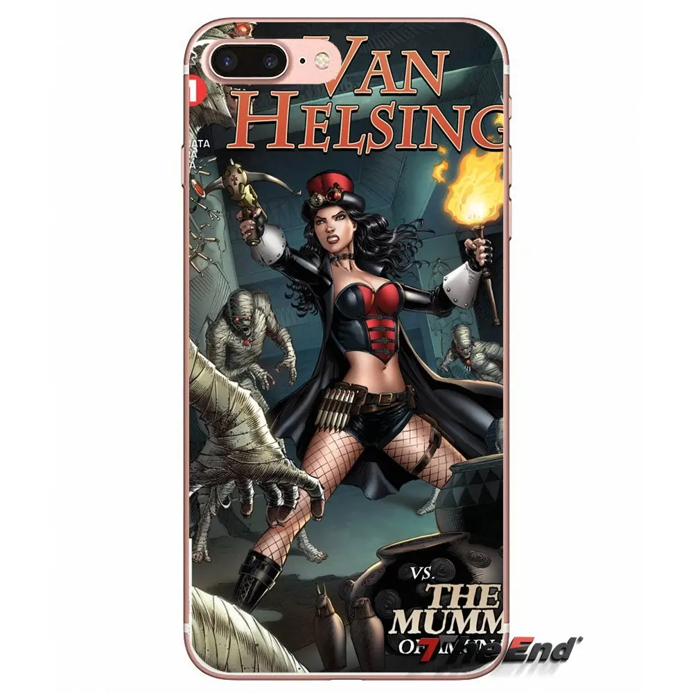 Аксессуары чехол для Samsung Galaxy S2 S3 S4 S5 MINI S6 S7 edge S8 S9 Plus Note 2 3 4 5 8 Coque Fundas Van Helsing
