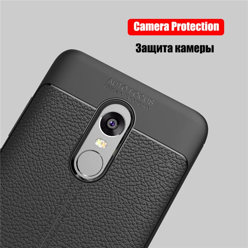 Роскошный чехол для Xiaomi Redmi Note 4 глобальной версии мягкий телефона с рисунком личи
