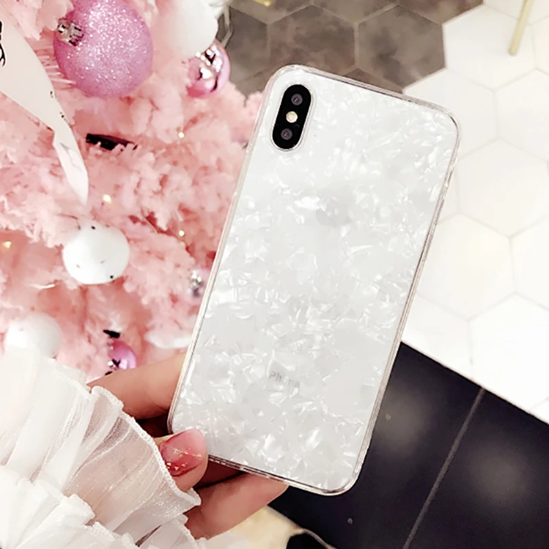 Для iPhone X сотовый телефон мода раковины силиконовый чехол для iPhone8 плюс