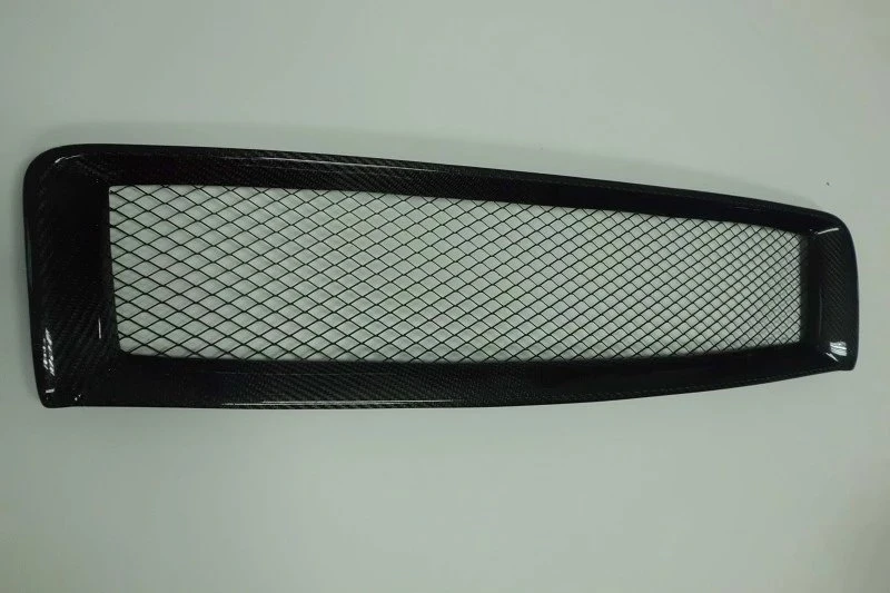 Используется для hyundai Tucson Racing Grills 2006-2009 год углеродного волокна/FRP Refitt Передняя Центральная гоночная решетка крышка без логотипа автомобиля