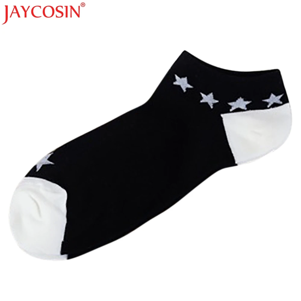 Женские и мужские носки JAYCOSIN удобные хлопковые в полоску короткие до щиколотки