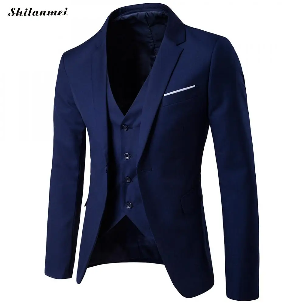 2018 Новые Большие размеры мужские свадебные костюмы для жениха хорошего качества