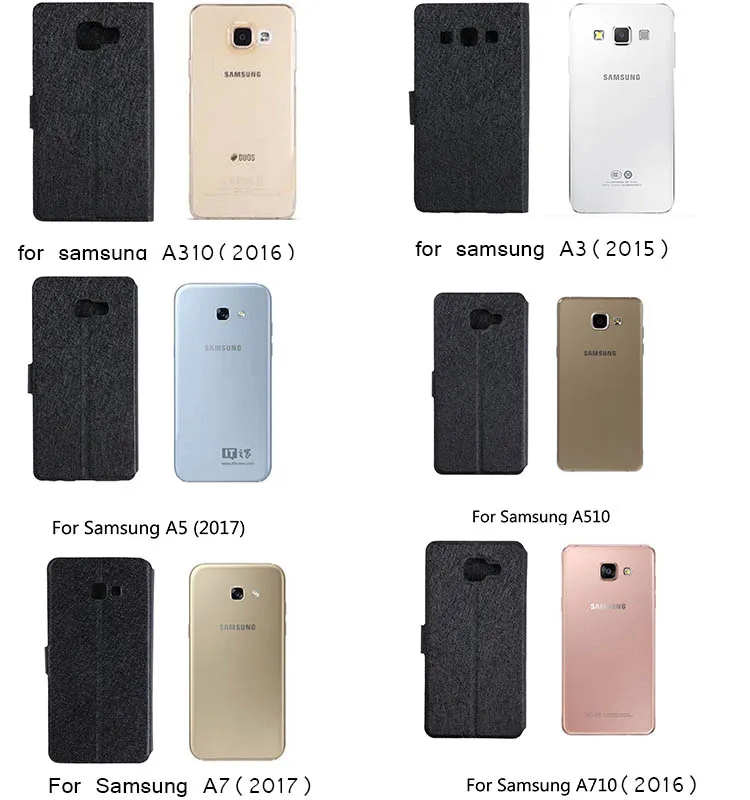 Чехол флип-чехол s для samsung A3 A5 A7 A8 Модный чехол с принтом "для samsung Galaxy A310 A510 A520 A710 A720 чехол для телефона