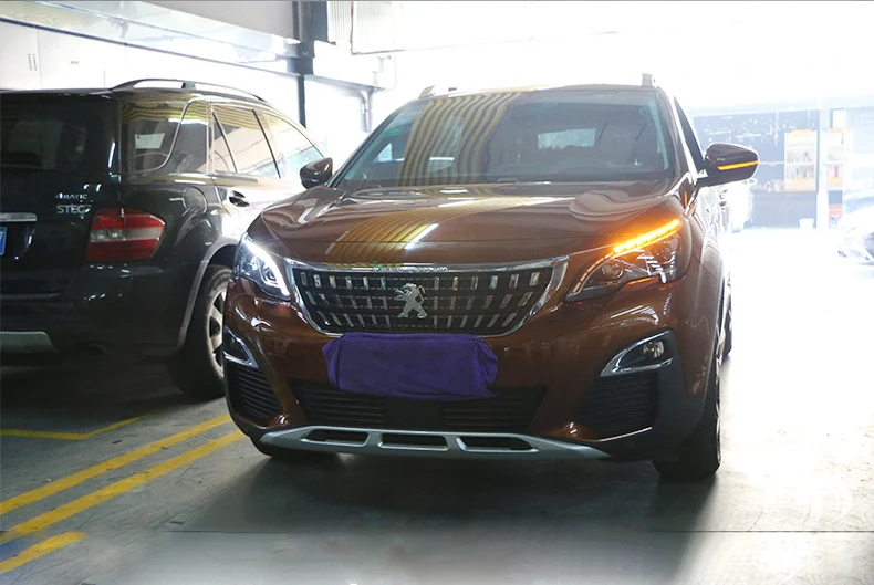 Автомобильный Стайлинг корпус передней фары для peugeot 3008 фары светодиодный фары DRL H7 D2H Hid вариант Ангел глаз Bi Xenon