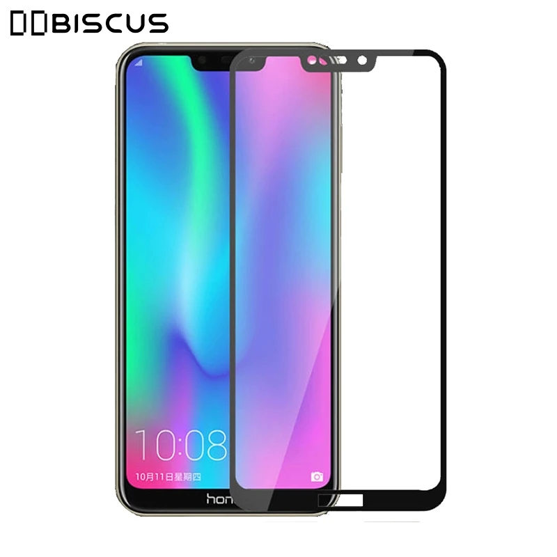 Полноэкранная защитная пленка из закаленного стекла для Huawei Honor 8C Защитное