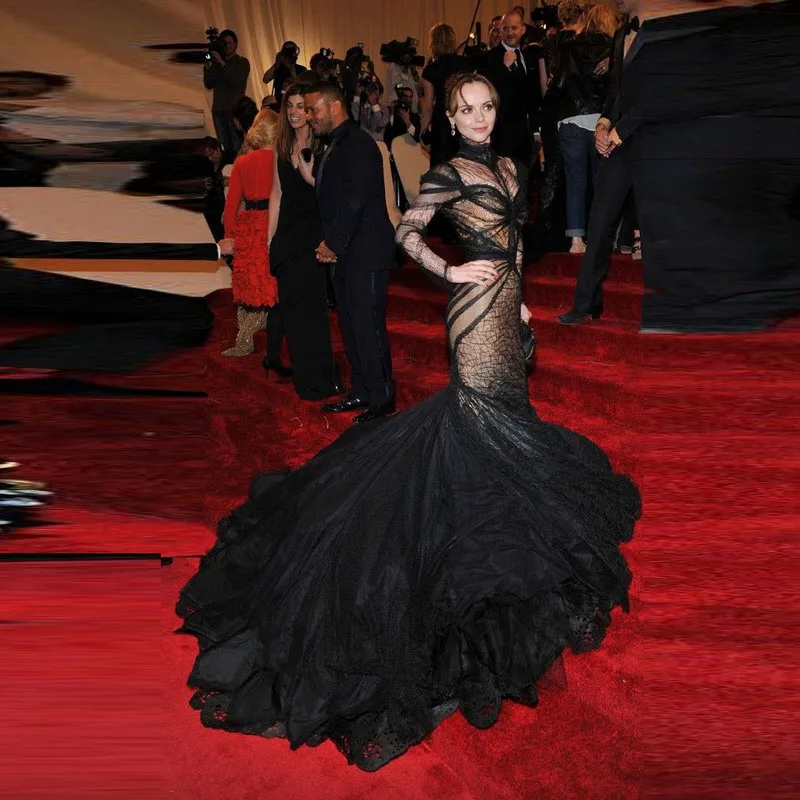 Супер сексуальные вечерние платья прозрачные кружевные длинные длинное