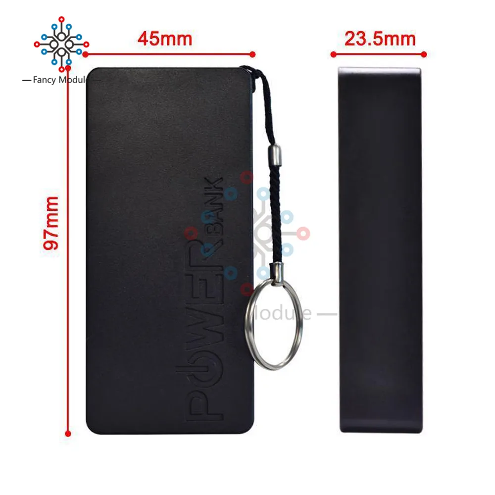 Diymore портативный внешний аккумулятор DIY чехол с двумя аккумуляторами 18650 USB