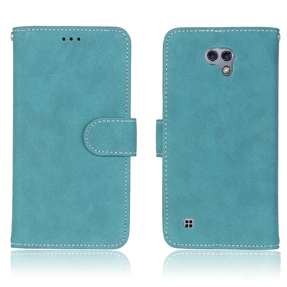 Luxury Matte Leather For LG X Cam Case Cover Wallet K580 5.2&quot Flip Protective Phone Back Skin | Мобильные телефоны и