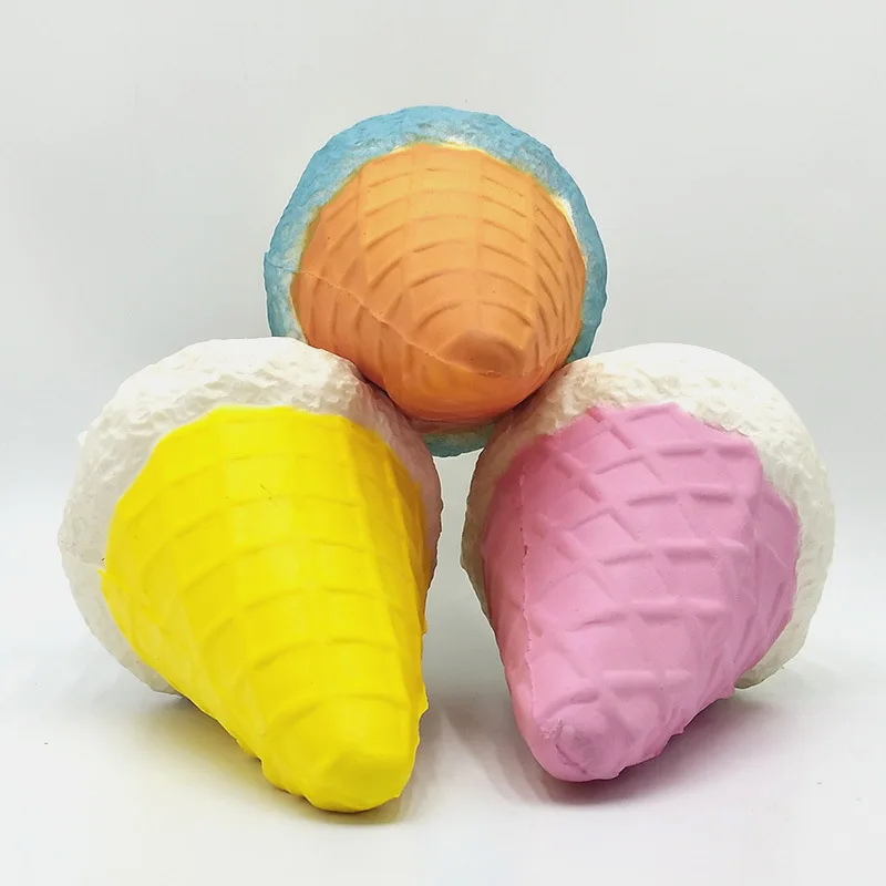 Jumbo Squishy Золотой Единорог мороженое галактика сжималки медленно