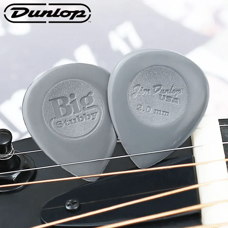 Dunlop гитарный выбор s Big Stubby нейлоновая гитарная палочка медиатор бас акустическая