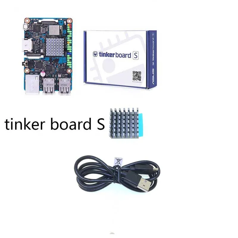 ASUS SBC Tinker board S RK3288 SoC 1 8 ГГц четырехъядерный процессор 600 МГц Mali T764 GPU 2 Гб LPDDR3 и 16 eMMC