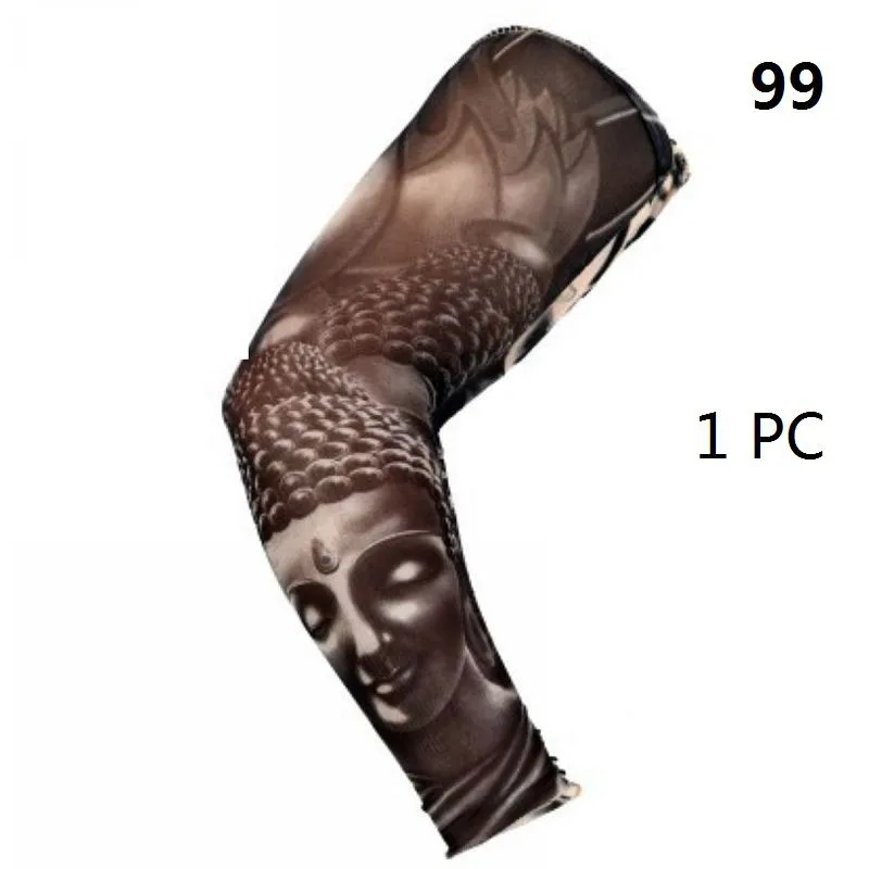 1 шт. Татуировка рука комплект с гетрами бесшовные рукава для мужчин и женщин езда