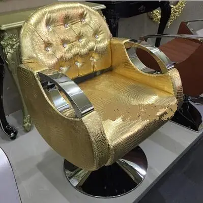 Hairdressing salon chair barber chair salon chair new haircut barber chair stool Continental salon chair barber chair salon haircut stainless steel
