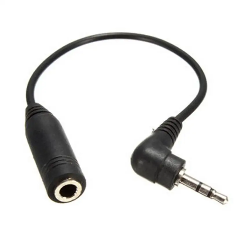 Hiperdeal 2 5 мм штекер 3 гнездо AUX аудио TRS Кабель адаптер для MP3 MP4 Прямая поставка Apr 18| |