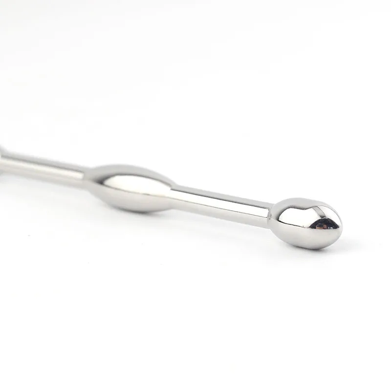 BEEGER Wind Swept Bulbed Penis Plug Surgical Steel Sensual curves enhance the experience during sounding and finished | Красота и