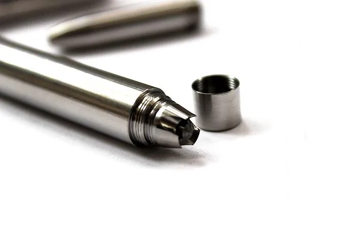 Murah Titanium Pena Pertahanan Pena Taktik Pen Jendela Rusak Dengan 2 Isi Ulang EDC Taktik Pena