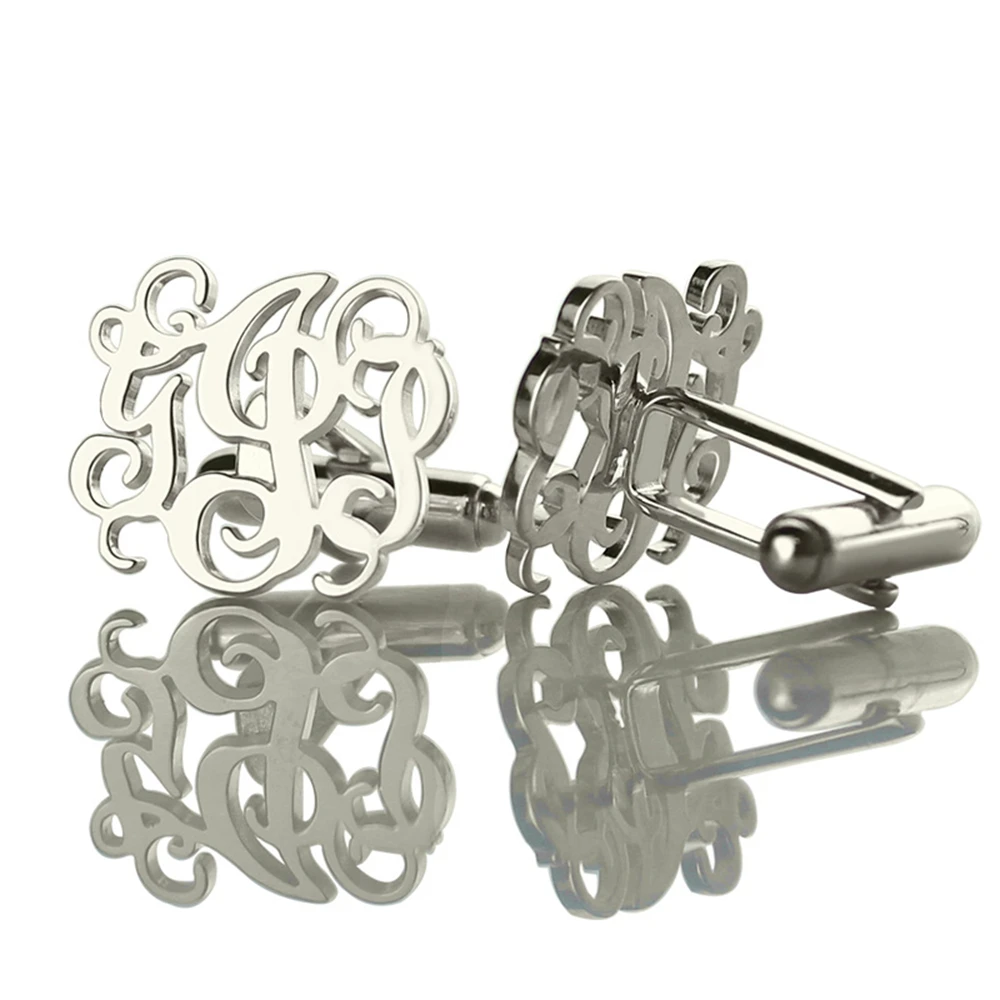 Sweey Прямая поставка персонализированные мужские запонки с гравировкой