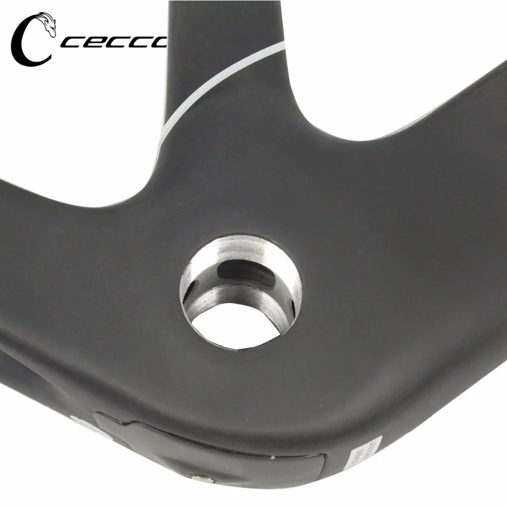 Ceccotti carbon road frame carbon fiber T1000 carbon bike frame BSA/BB30/PF30 Bottom Bracket weave UD Di2&Mechanical framesets