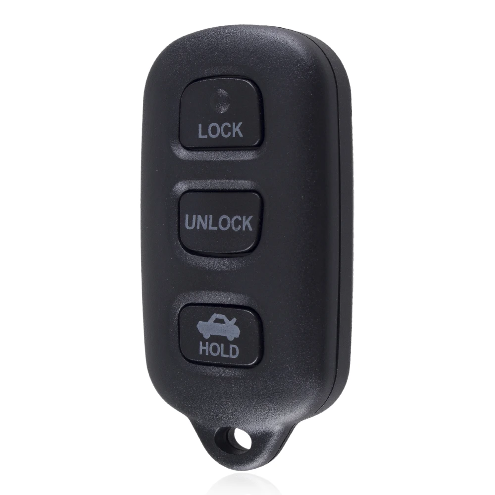 Dandkey ключ дистанционного управления 3 + 1 кнопки для Toyota Camry Solara Corolla Sienna Matrix