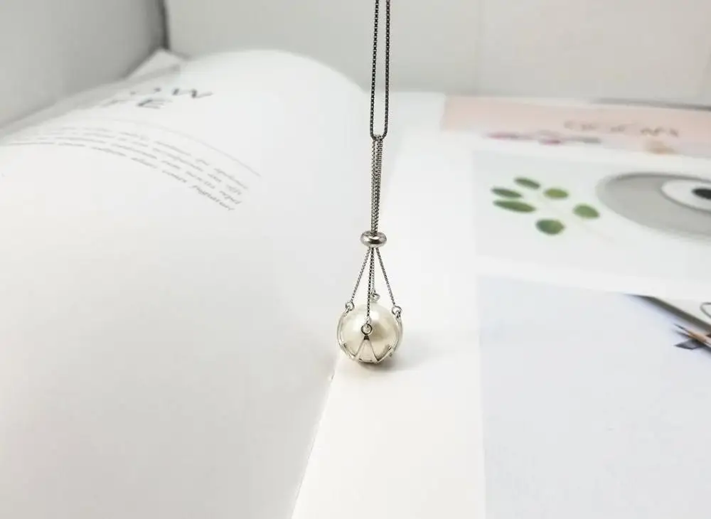 5 pendant mounts Заводская цена Эдисон жемчужный кулон Эдисон оплетка для жемчуга держатель кулон медальоны 9-12 мм Жемчуг CP18 - Окраска металла: 5 pendant mounts