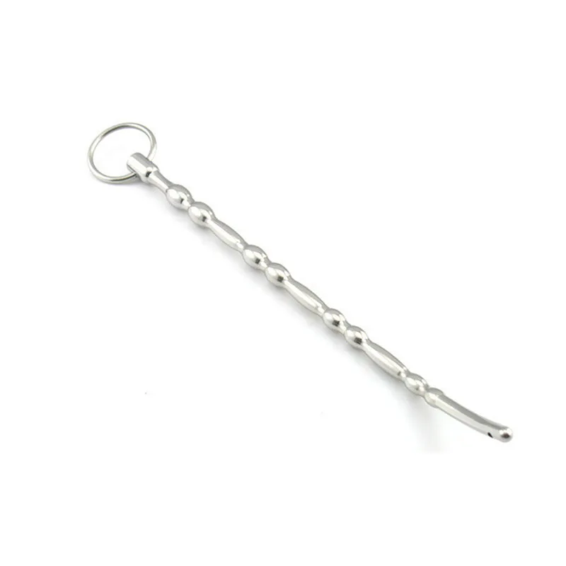 Длинный катетеризационный стимулятор глаза лошади уретры мужской мастурбации полый стержень точки G.