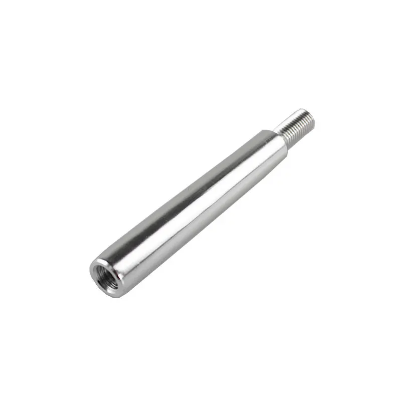 silver RASTP-универсальная ручка переключения передач удлинитель M10x1.5 автомобильный рычаг переключения передач 120 мм для Honda Acura короткий переключатель RS-SFN018 - Цвет: silver