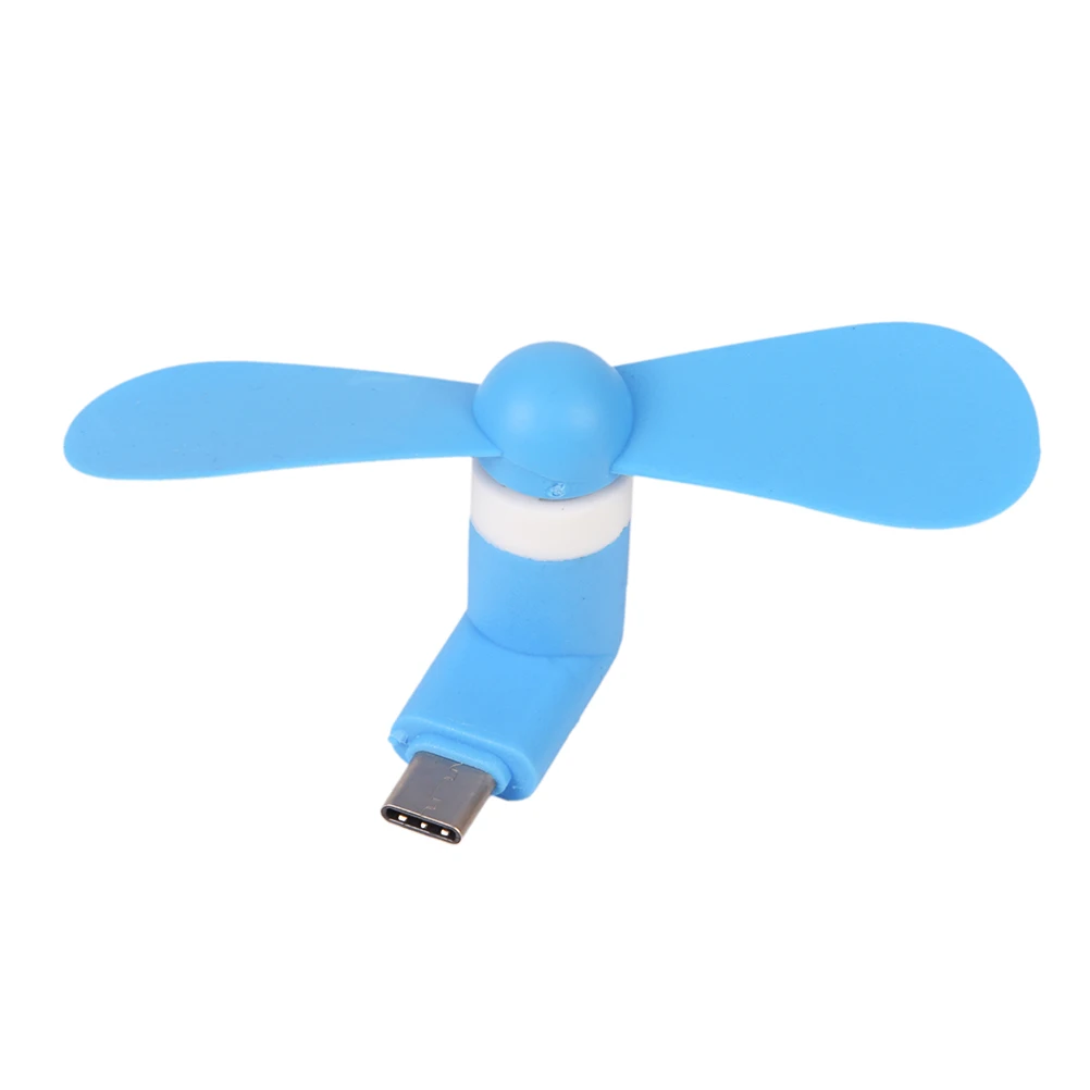 Микро USB Тип C гибкие мини Охлаждающие вентиляторы кулер тестер телефон ручной