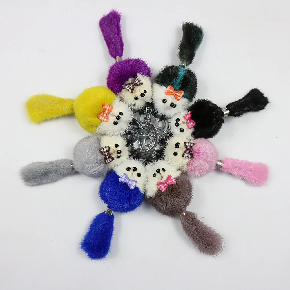 2019 мода подарок норки кукла-подвеска аксессуары ювелирные изделия ручной работы