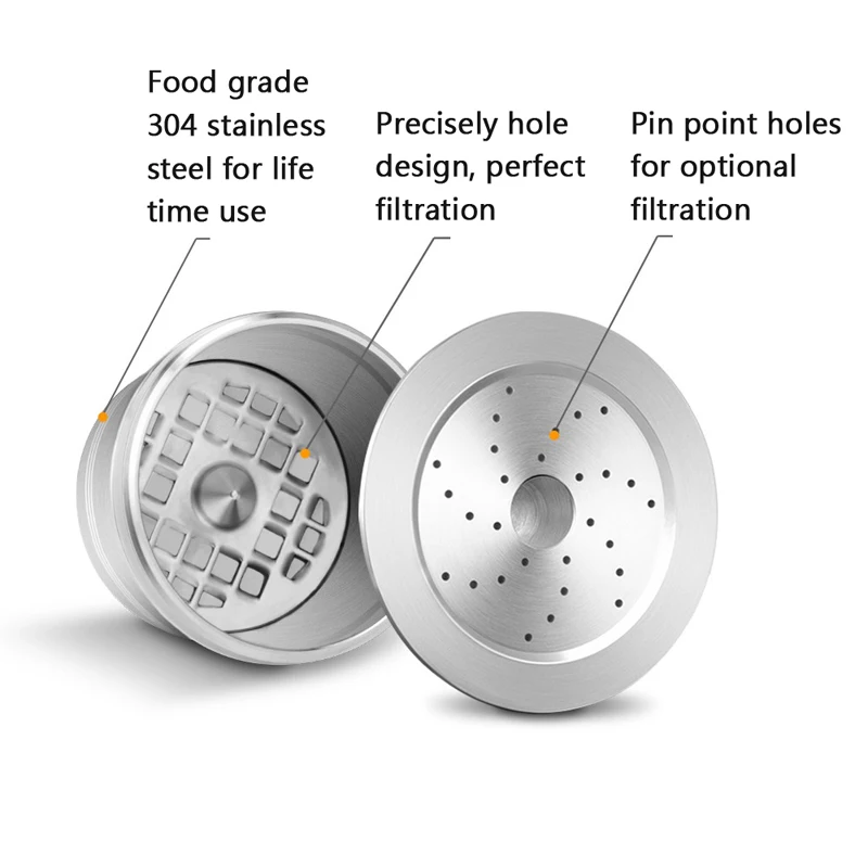 Новые многоразового использования пустые кофейные капсулы для кофеиталии Ruby S21