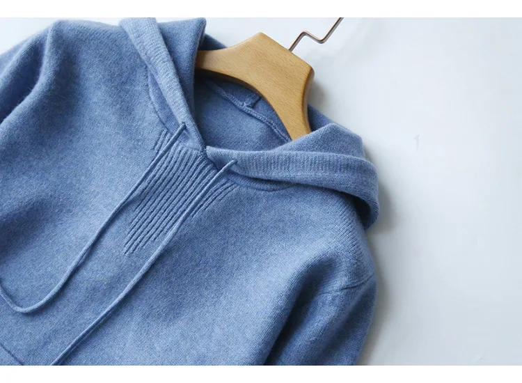 Autumn winter 2018 women sweaters pullovers Casual hooded soft loose long sleeve knitted jumpers sweater mujer | Женская одежда