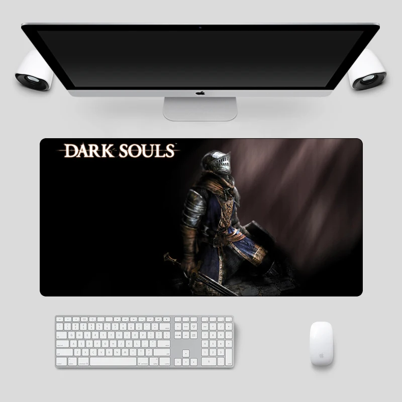 Большая игровая мышь Dark Souls 60x30 см для нетбука резиновый коврик мыши с