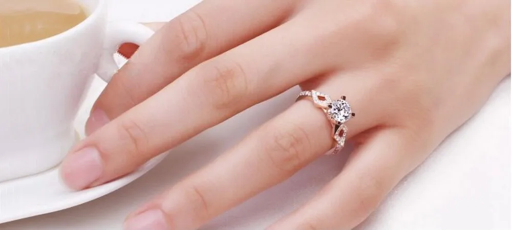 Модное ювелирное изделие, кольца для женщин, серебро 925, bague, Ретро стиль, AAA стразы, кольцо для свадьбы, помолвки, кристалл, anel, DD050