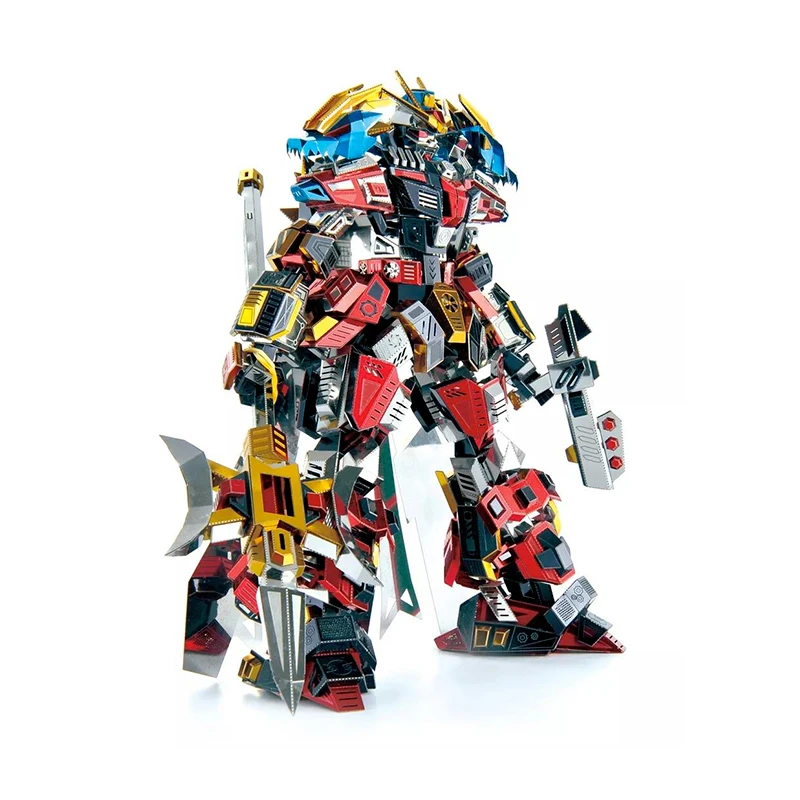LYUBU WARRIOR 1/6 3D металлические Пазлы Романтика из трех царств Эра фигурка модель наборы лазерная резка головоломки подарки для взрослых игрушки