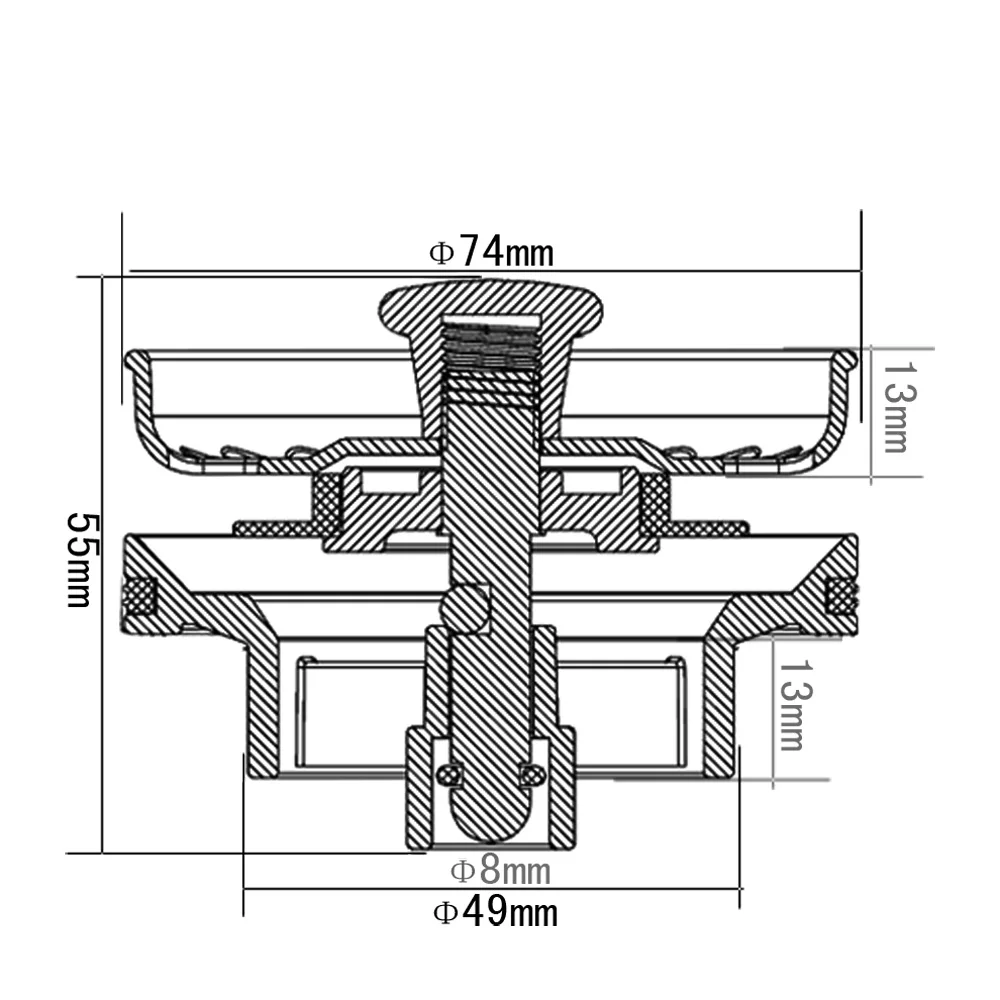 Talea резиновые для раковины пробка фильтра Кухня сливная раковина двойная сетка