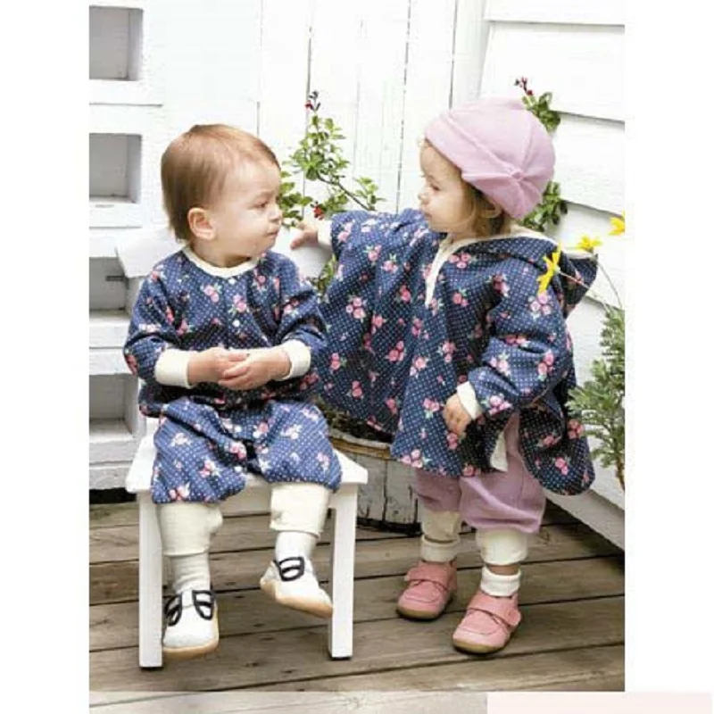 2018 зимнее пальто для маленьких девочек куртки младенцев платье с капюшоном