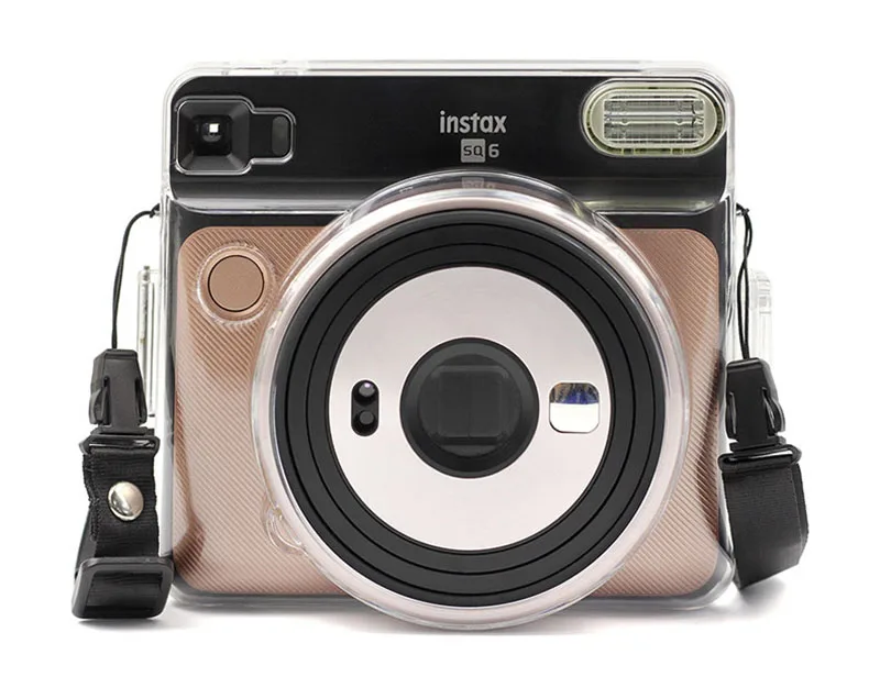 Чехол для Камеры Funda Instax для Fujifilm Instax квадратная SQ6 мгновенная камера PU кожаные сумки с плечевым ремнем для чехлов Instax SQ6