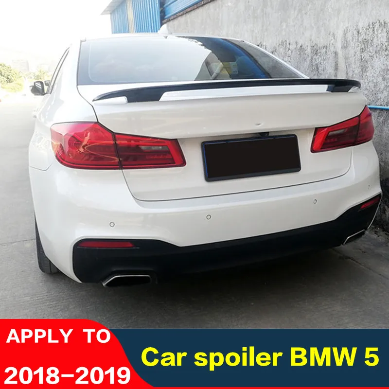 

Задний спойлер для 18 19 BMW G30 G38 520i 530i 540i 528i 530i, высококачественный задний спойлер из АБС-углеродного волокна, задние крылья, автозапчасти