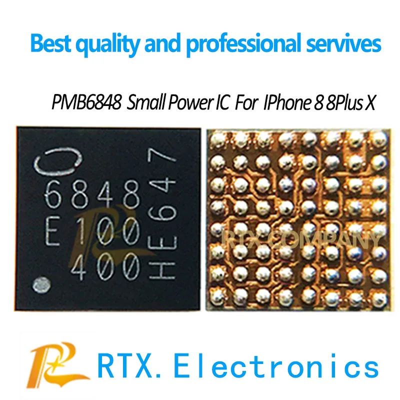 PMB6848 6848 для IPhone 8 8Plus X 8G + BBPMU_RF Baseband маленький источник питания IC Intel версии главный